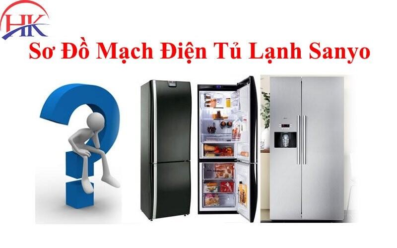 Cấu tạo chi tiết của tủ lạnh Sanyo