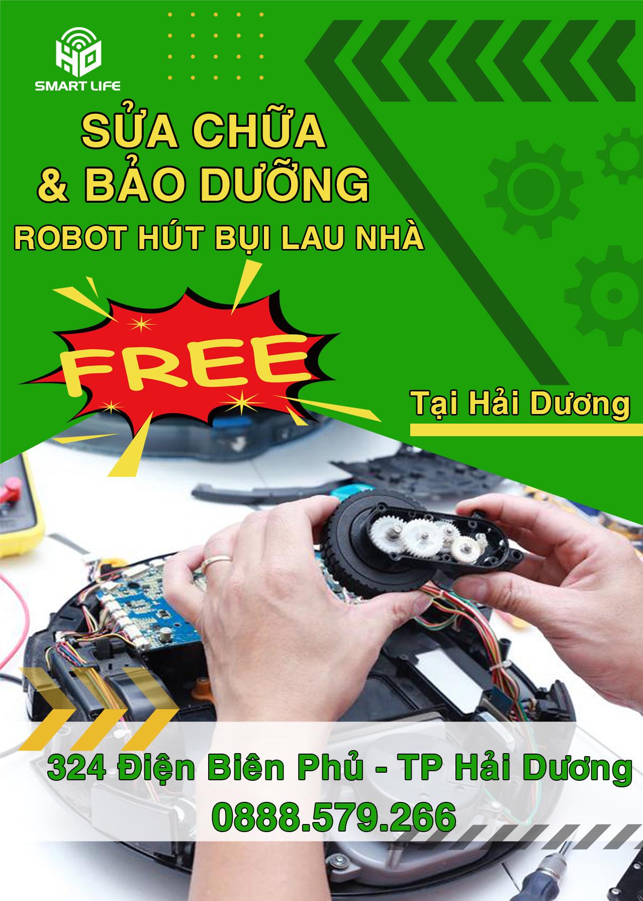 Sua chua robot hut bui tai Hai Duong, tim dia chi uy tin