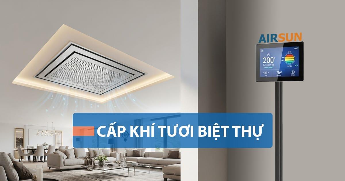 Thiết bị khí tươi cho phòng ngủ và các yếu tố gây ồn cần được đánh giá kỹ lưỡng